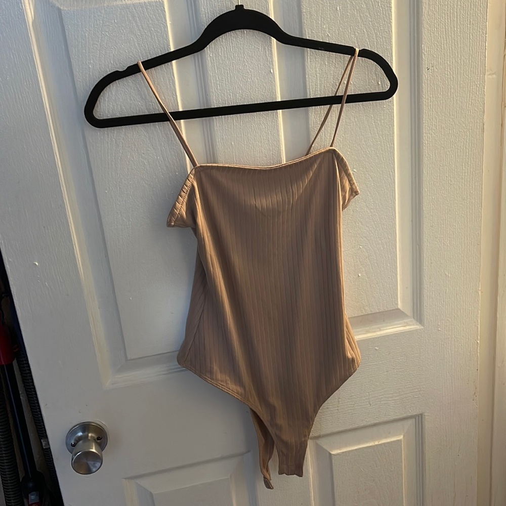 Square neck body suit